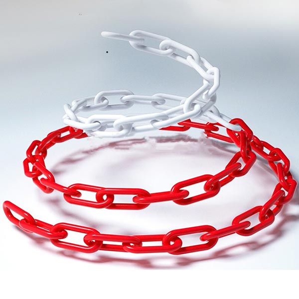 Dây xích bằng nhựa nối đầu cọc tiêu, trụ chắn