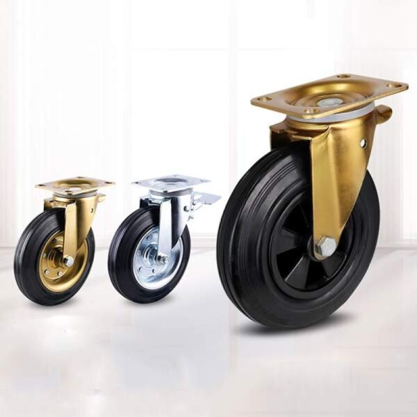 Bánh xe cỡ lớn dùng cho thùng rác to 660L