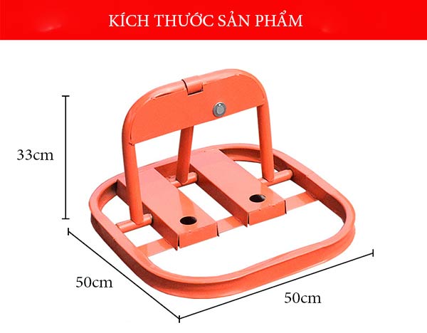 Kích thước cọc giữ khóa