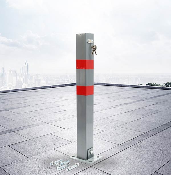 Trụ giữ chỗ đỗ đậu xe ô tô có khóa an toàn