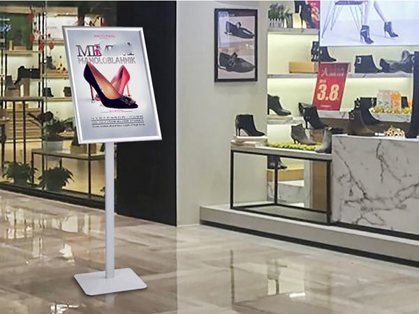 Bảng chỉ dẫn hợp kim nhôm tông màu trắng