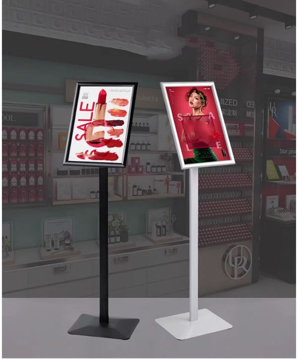 Mẫu bảng thông tin đẹp 2 màu đen và trắng