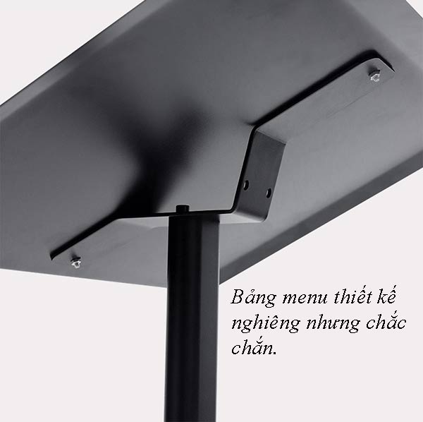 Mặt sau của bảng