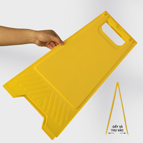 Biển chữ A có thể gấp gọn