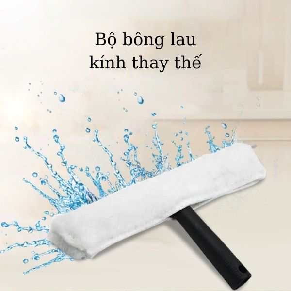 Bông lau kính màu trắng - phụ kiện bán rời