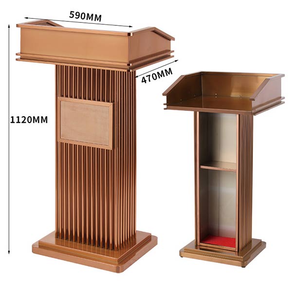 Kích thước bục đứng phát biểu chuẩn nhất 