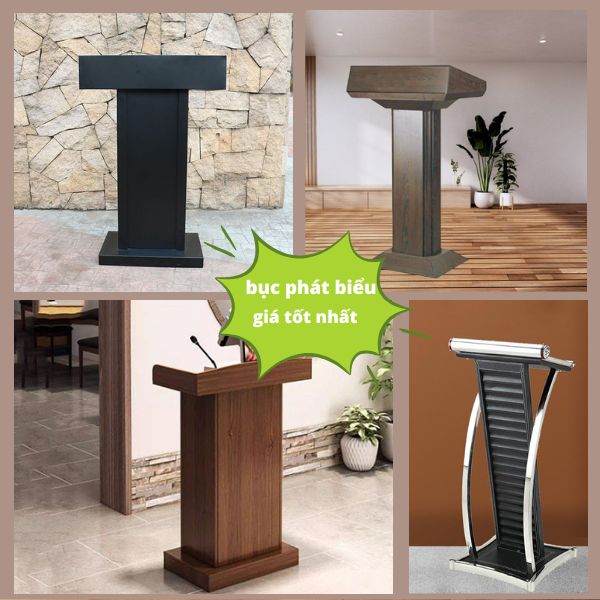 Hành Tinh Xanh có sẵn nhiều mẫu bục phát biểu đẹp