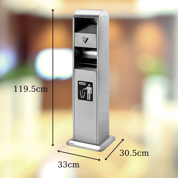 Kích thước cây gạt tàn công cộng