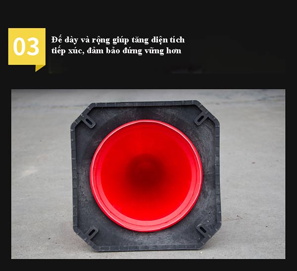 Chân đế cọc tiêu phản quang