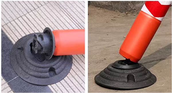 Kết cấu chân đế và trụ cọc tiêu