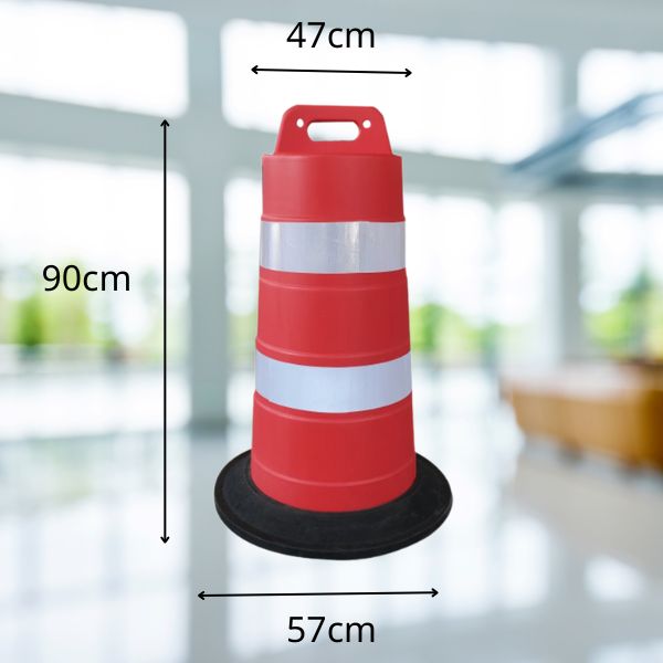 Kích thước cột chống va đập công trường, giao thông