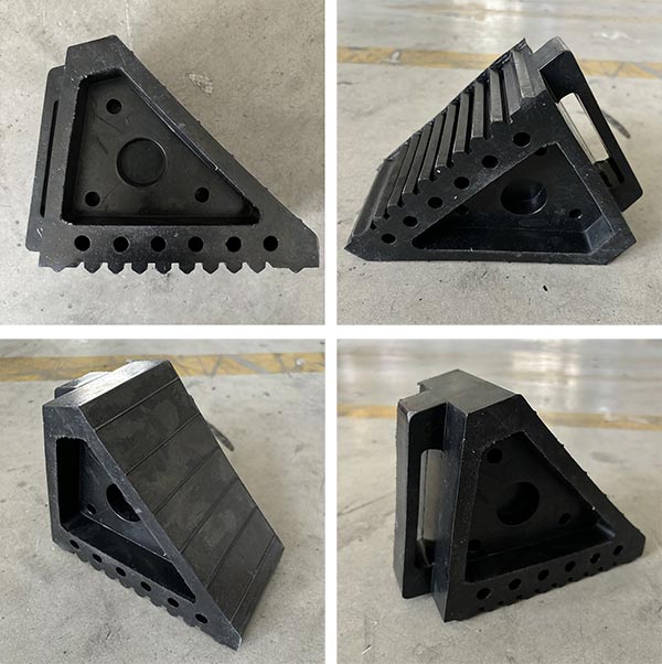 Thiết kế cục chặn chống trơn trượt cho xe tải, ô tô, xe máy