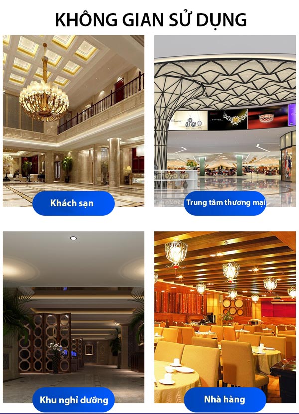 Các không gian cần trang bị giá đựng hành lý