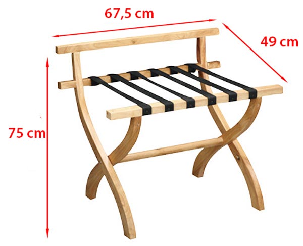 Tham khảo kích thước giá để vali