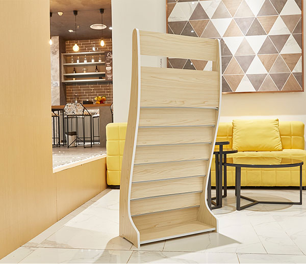 Thiết kế mặt lưng kệ gỗ để sách