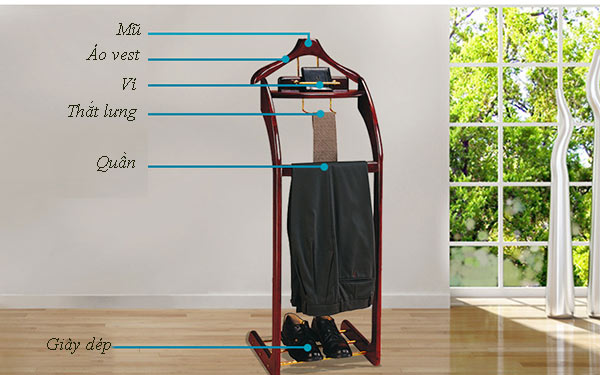Chi tiết các bộ phận cấu thành giá treo