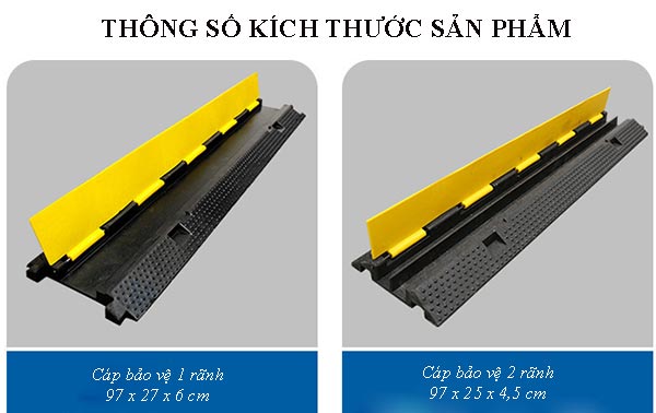 Tham khảo kich thước các loại gờ đựng và bảo vệ dây điện, dây cáp