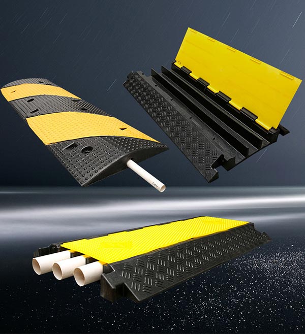 Gờ cao su bảo vệ cáp dây điện cao cấp