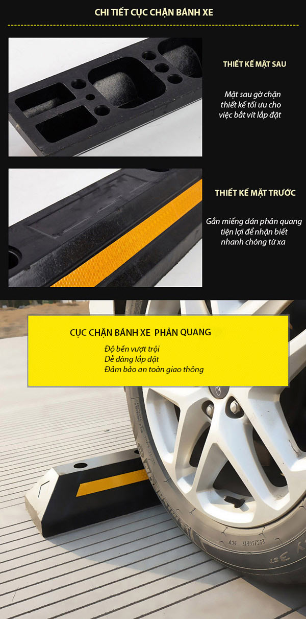 Khám phá đặc điểm gờ chặn lùi phản quang