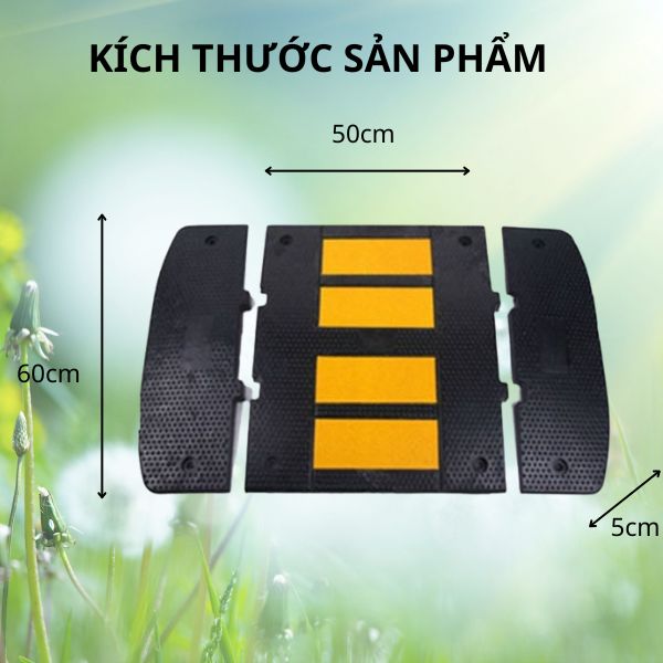 Tham khảo kích thước gờ giảm tốc độ