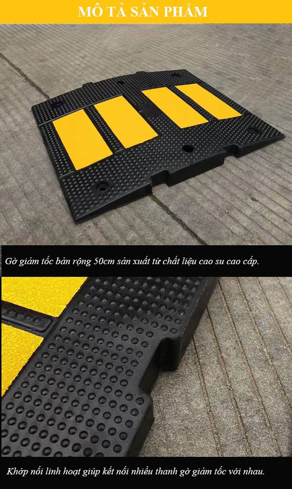 Khám phá đặc điểm gồ giảm tốc độ