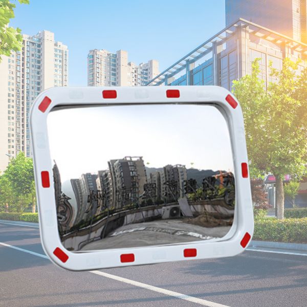 Mẫu gương cầu lồi thiết kế kiểu dáng chữ nhật