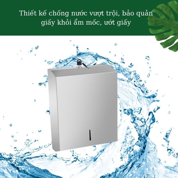 Hộp đựng giấy vệ sinh chống nước, hạn chế hoen gỉ