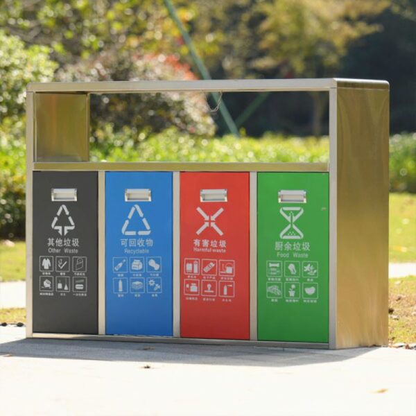 Mẫu thùng rác có ngoại hình đẹp, công năng tốt