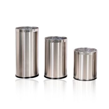 Thùng rác inox không nắp