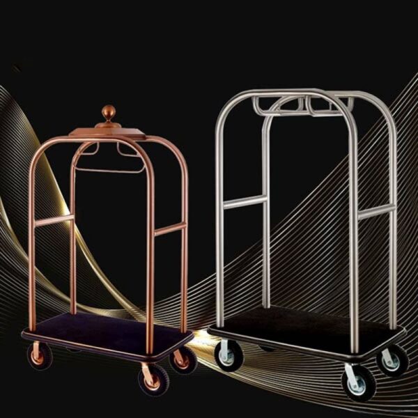 Liên hệ Hành Tinh Xanh để đặt mua xe đẩy hành lý inox