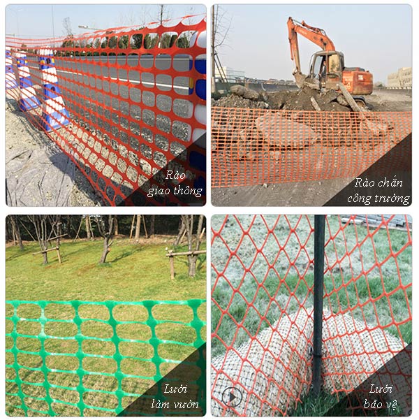 Lưới rào an toàn cho nhiều khu vực