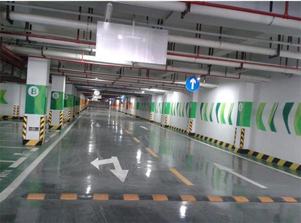 Các tầng hầm thường trang bị các loại ốp góc