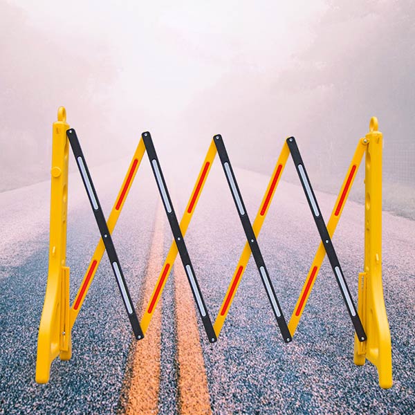 Hàng rào xếp gọn bằng nhựa dùng tại công trường, sự kiện