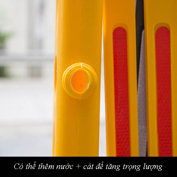Đặc điểm hàng rào an toàn bằng nhựa