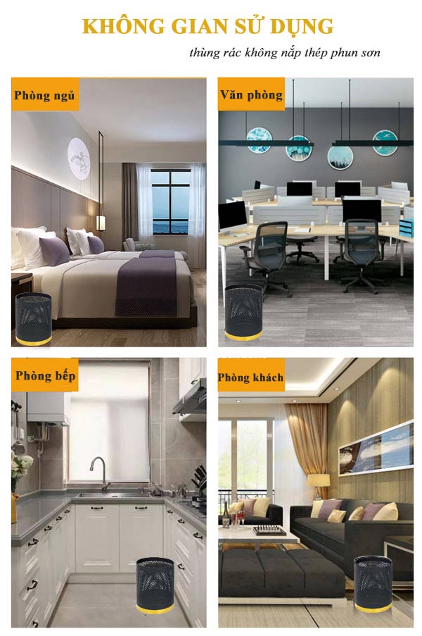 Sử dụng linh hoạt trong nhiều không gian