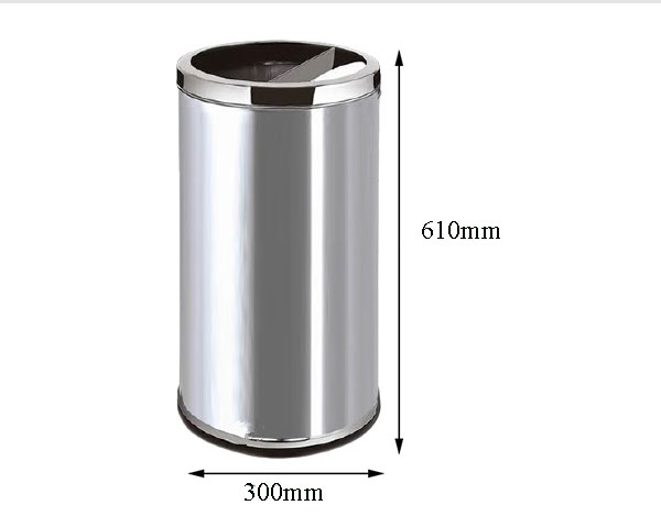 Kích thước thùng đựng rác inox