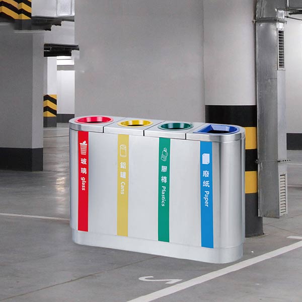 Mẫu thùng phân loại rác đẹp, sang trọng