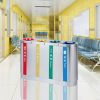 Thùng phân loại rác bằng inox 4 ngăn chất lượng cao