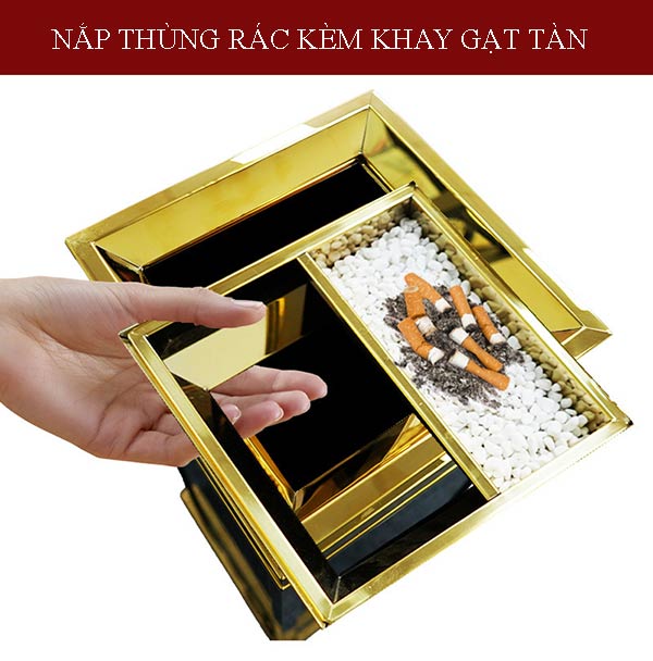 Thiết kế nắp thùng rác thông minh