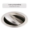 Thùng rác đôi ngoài trời bằng inox nắp lật