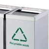 Khay gạt tàn cạnh nắp bập bênh