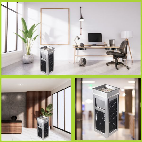 Thùng rác chuyên đặt tiền sảnh, hành lang khu vực sang trọng