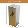 Kích thước thùng rác vuông loại nhỏ để bạn tham khảo