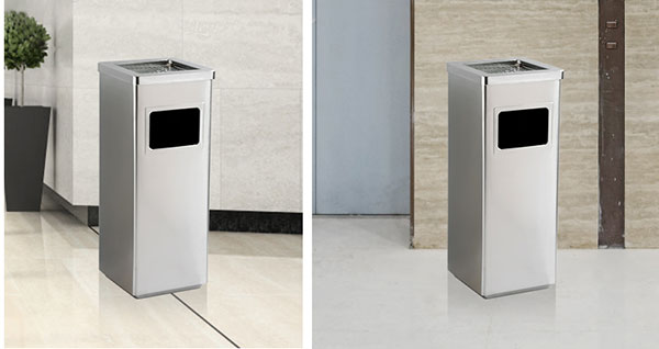 Thùng rác sản xuất từ chất liệu inox