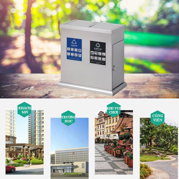 Mẫu thùng rác mà mọi đơn vị kinh doanh đều mong muốn sở hữu