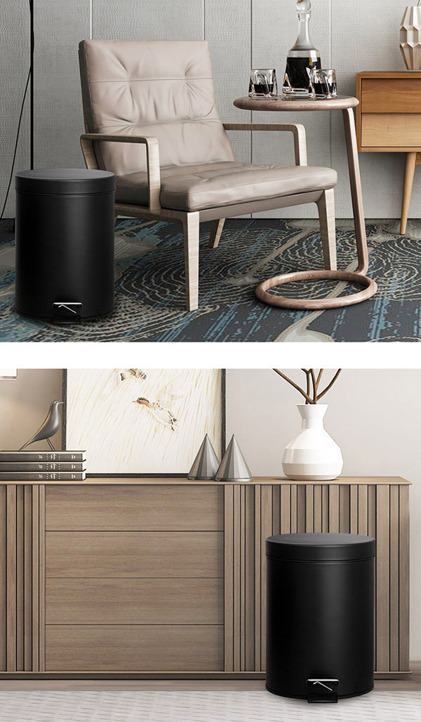 Mẫu thùng rác phù hợp sử dụng tại gia đình, văn phòng