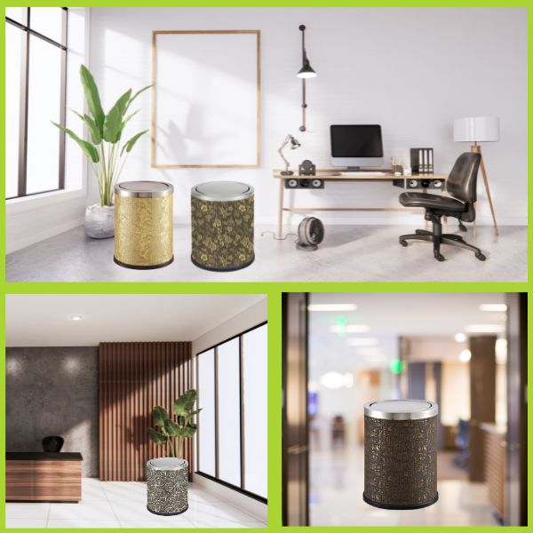 Mẫu thùng để rác sử dụng trong nhiều không gian nhỏ