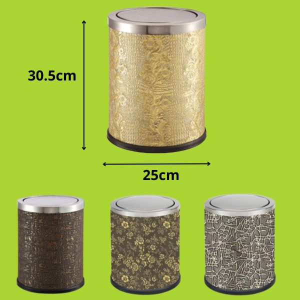 Tham khảo kích thước thùng rác văn phòng nắp lật