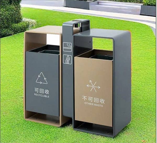 Mẫu thùng rác ngoài trời bán chạy của Hành Tinh Xanh