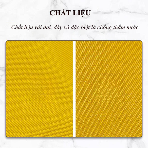 Túi vải xe dọn vệ sinh chữ L sản xuất từ chất liệu tốt